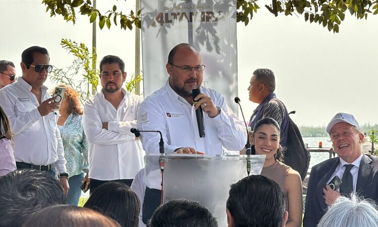 Encabeza Armando Martínez acuerdo para construir la PTAR en Altamira