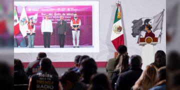 Encabeza CSP banderazo de inicio de obra del tramo Arroyo El Sauz-NLD del tren del Golfo de México