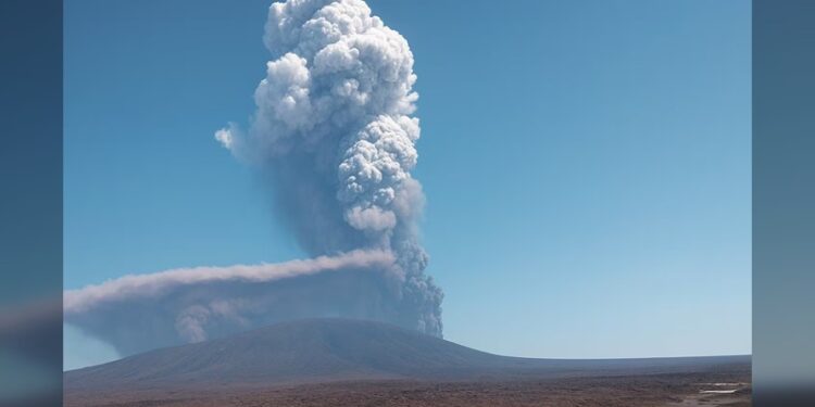 ¡Erupción del volcán Hayli Gubbi en Etiopía!