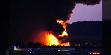 Al menos 9 muertos y varios heridos, avión de UPS se estrelló en Louisville