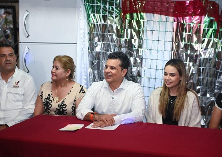 Fortalece Lalo Gattás acercamiento con el pueblo de Victoria