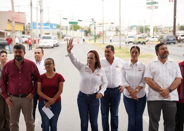 Gobierno de NLD fortalece infraestructura vial y sanitaria en Los Fresnos y colonia Lagos