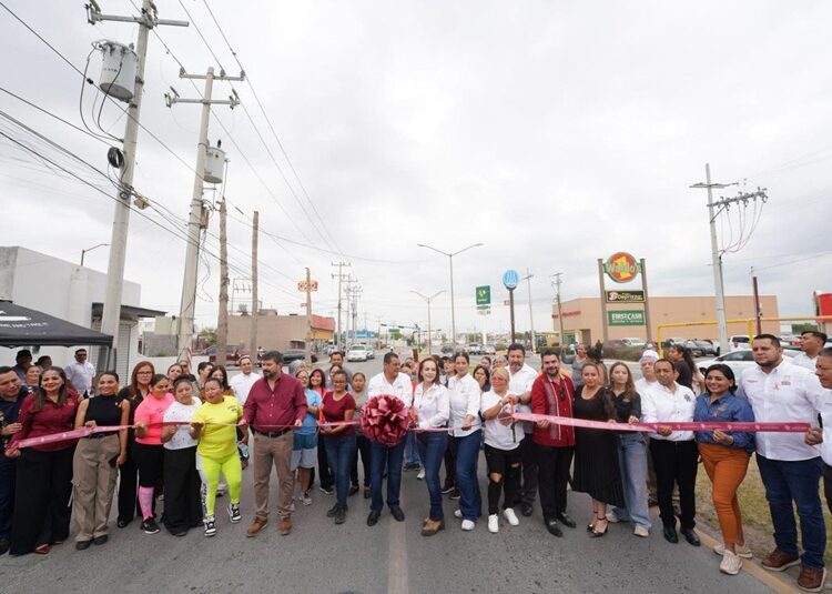 Gobierno de NLD fortalece infraestructura vial y sanitaria en Los Fresnos y colonia Lagos