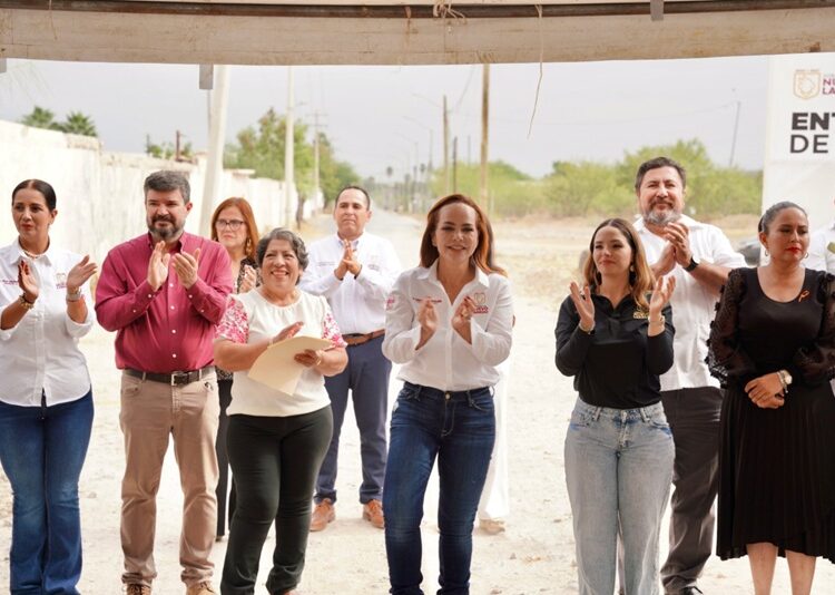 Gobierno de NLD fortalece infraestructura vial y sanitaria en Los Fresnos y colonia Lagos