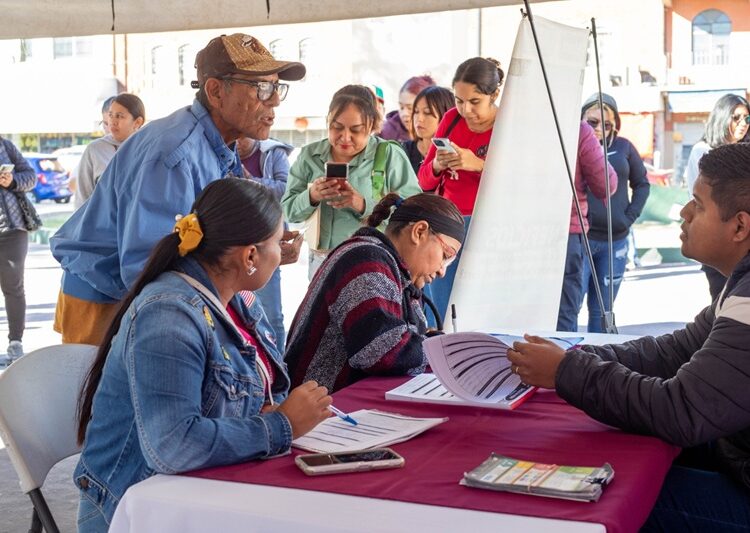 Gran respuesta ciudadana en el programa “Empleo en tu Colonia”