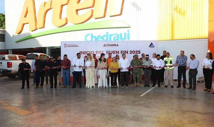 Inaugura Armando Martínez el ‘Buen Fin 2025’ en Altamira