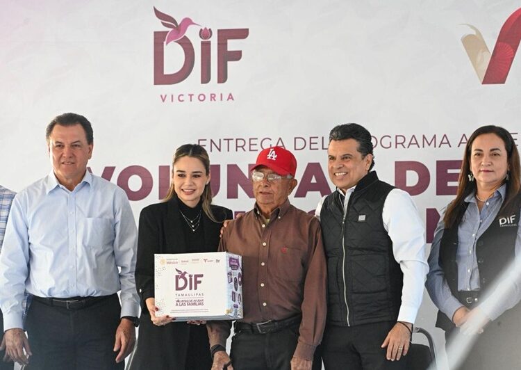 Inicia DIF Victoria 4.ª entrega de apoyos alimentarios