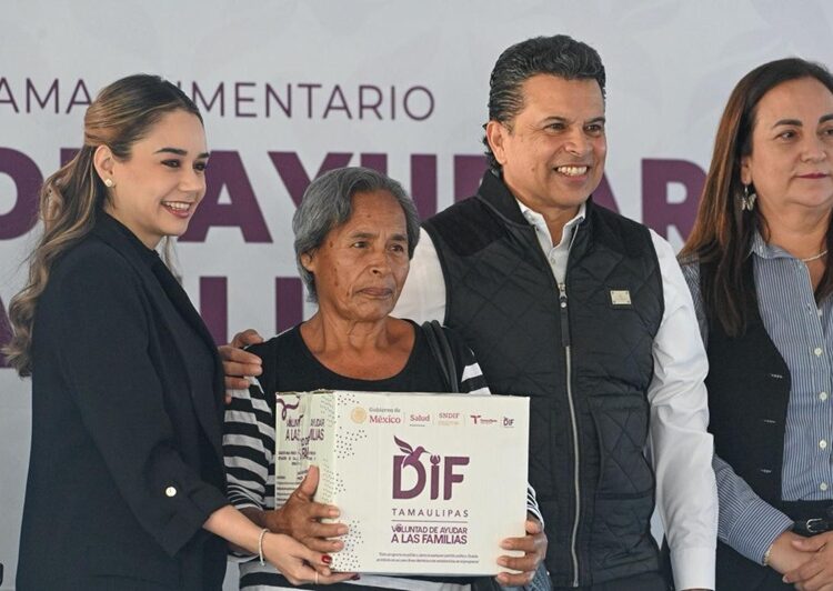 Inicia DIF Victoria 4.ª entrega de apoyos alimentarios