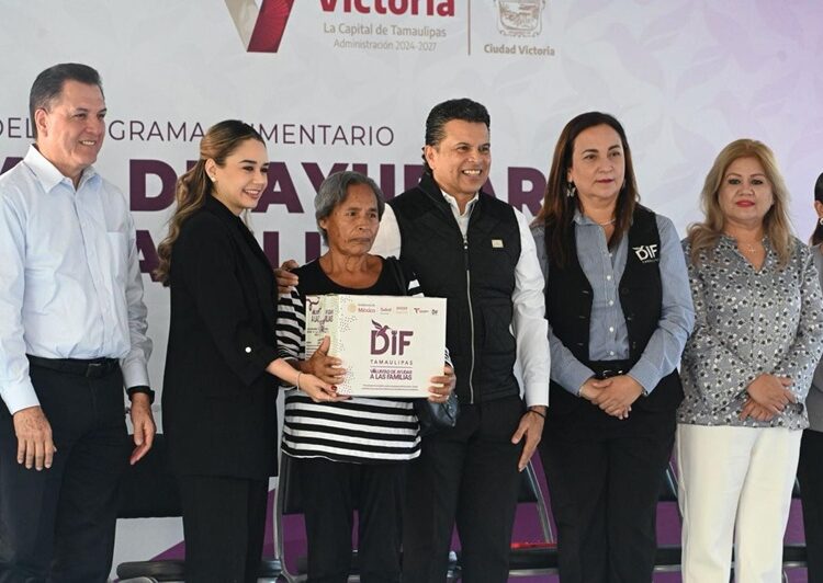 Inicia DIF Victoria 4.ª entrega de apoyos alimentarios