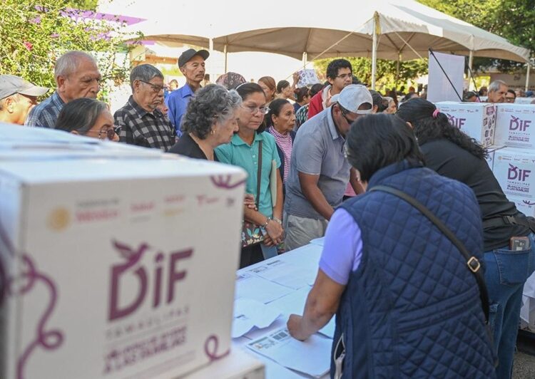 Inicia DIF Victoria 4.ª entrega de apoyos alimentarios
