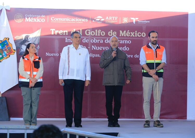 Inicia construcción del tren NLD–Saltillo; será la frontera más importante de América Latina