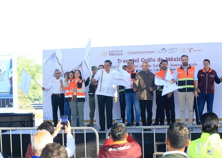 Inicia construcción del tren NLD–Saltillo; será la frontera más importante de América Latina