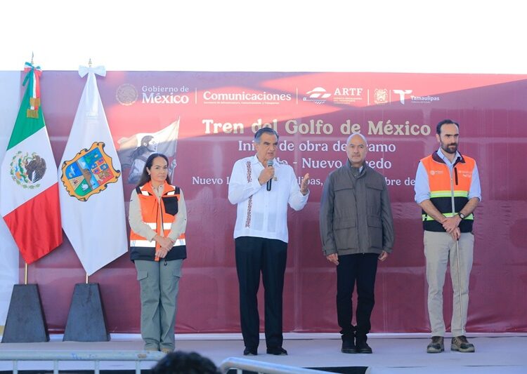 Inicia construcción del tren NLD–Saltillo; será la frontera más importante de América Latina