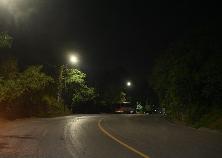 Instala Municipio moderno alumbrado público en Tamatán y San Marcos 2