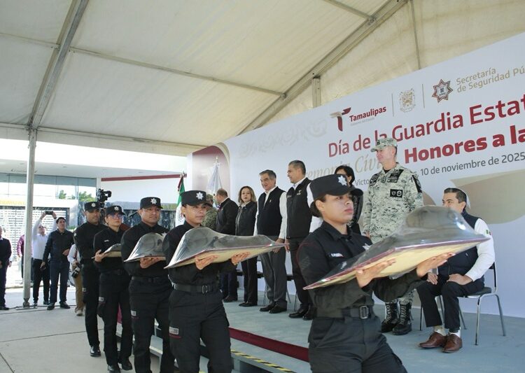 “Mejores indicadores y confianza ciudadana, logros de la Guardia Estatal, en 3 años”: AVA