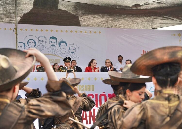 NLD celebra con orgullo el 115 aniversario de la Revolución Mexicana