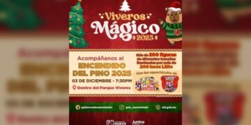 NLD invita a la gran inauguración del “Viveros Mágico 2025” y al “Encendido del Pino Navideño”