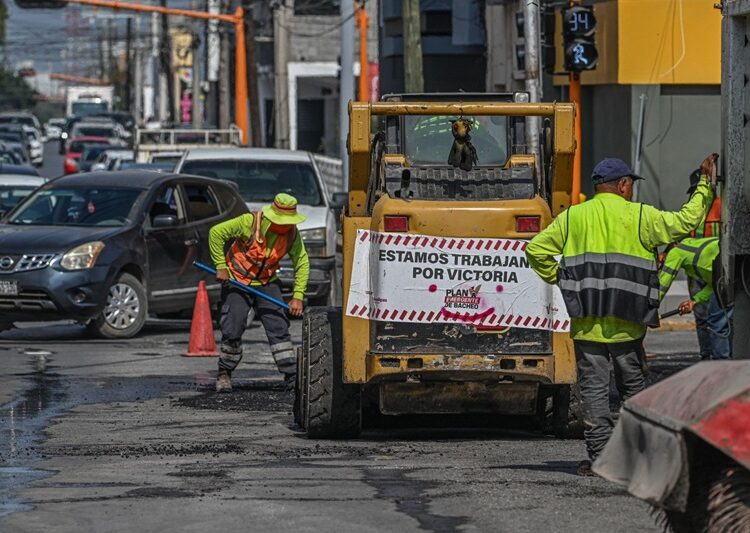 ‘Plan Emergente de Bacheo’ supera los 15 mil m2 de asfalto rehabilitado en Victoria