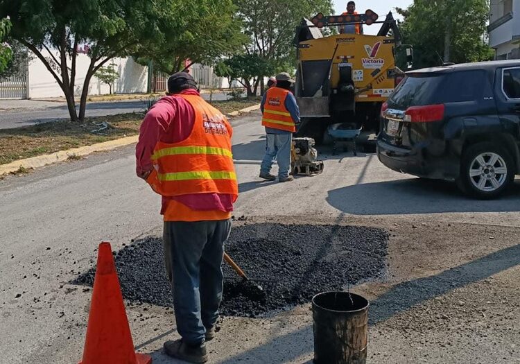‘Plan Emergente de Bacheo’ supera los 15 mil m2 de asfalto rehabilitado en Victoria