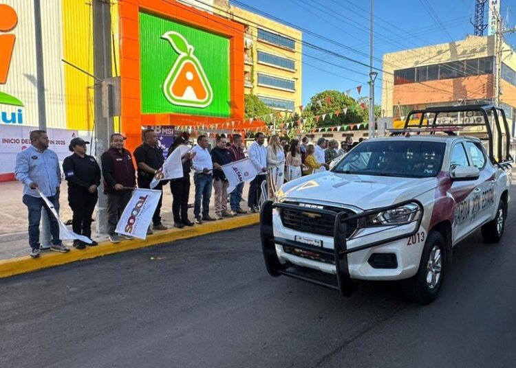 Presente Guardia Estatal en arranque de ‘El Buen Fin 2025’ en la zona sur