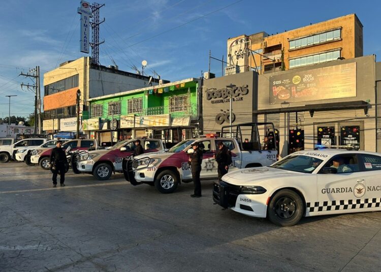 Presente Guardia Estatal en arranque de ‘El Buen Fin 2025’ en la zona sur