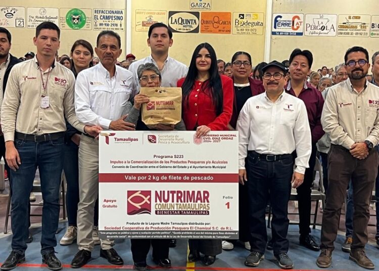 Promueve Tamaulipas consumo de productos del mar en comunidades vulnerables