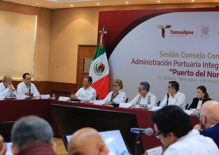 Reafirma AVA apoyo al Puerto del Norte; será Tamaulipas principal frontera marítima del país