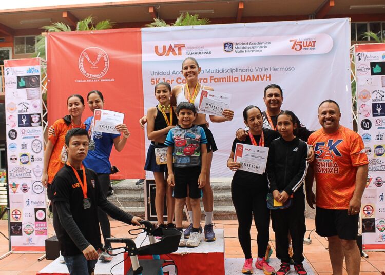 Realiza la UAT con éxito carrera pedestre en Valle Hermoso