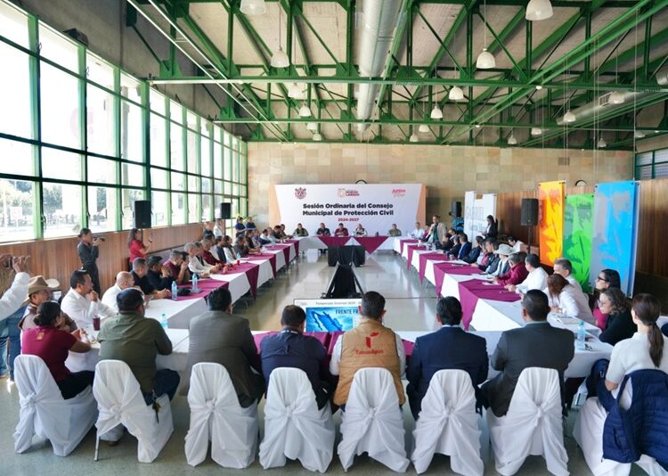 Realizan Segunda Sesión Ordinaria del Consejo Municipal de Protección Civil