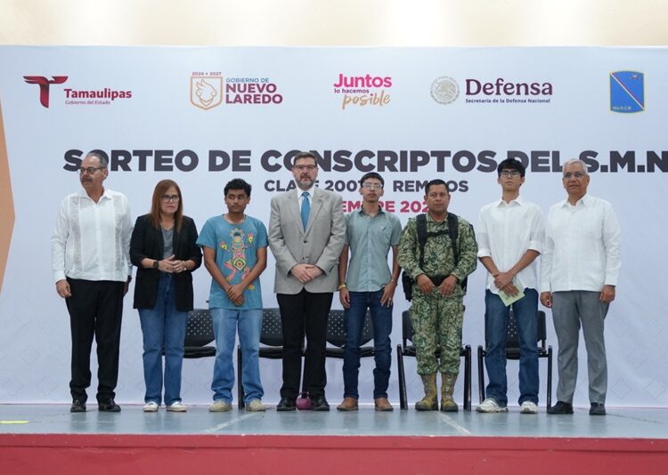 Realizan sorteo de conscriptos del SMN Clase 2007 y remisos en NLD