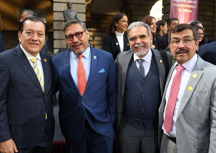 Rector de la UAT asiste a reunión de universidades con Claudia Sheinbaum