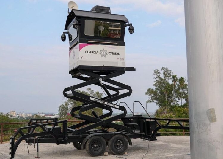 Refuerza SEBIEN vigilancia en parque La Loma en la capital tamaulipeca