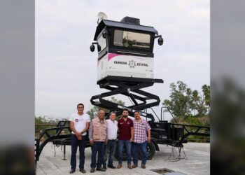 Refuerza SEBIEN vigilancia en parque La Loma en la capital tamaulipeca