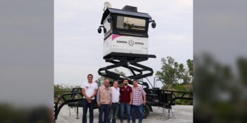 Refuerza SEBIEN vigilancia en parque La Loma en la capital tamaulipeca