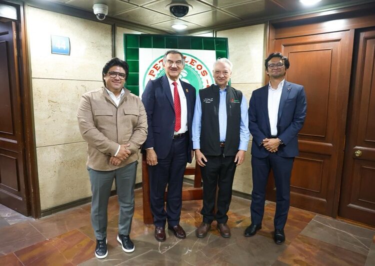 Revisan gobernador AVA y director de Pemex proyectos estratégicos para Tamaulipas