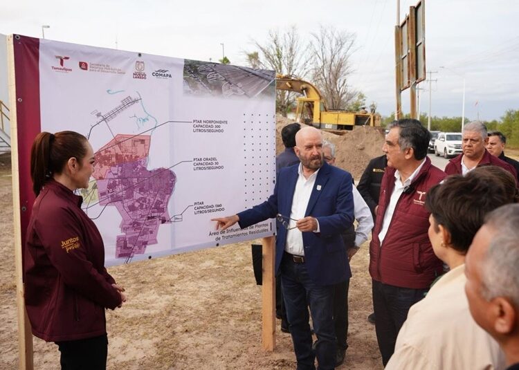 Supervisan AVA y Carmen Lilia avances de obras en planta PITAR