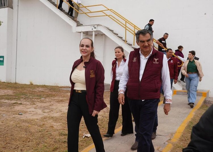 Supervisan AVA y Carmen Lilia avances de obras en planta PITAR