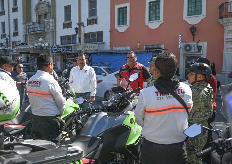 Supervisan en Victoria dispositivo de seguridad por ‘Buen Fin’