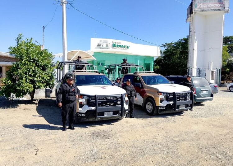 Tiene Guardia Estatal vigilancia permanente en instituciones bancarias