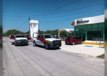 Tiene Guardia Estatal vigilancia permanente en instituciones bancarias