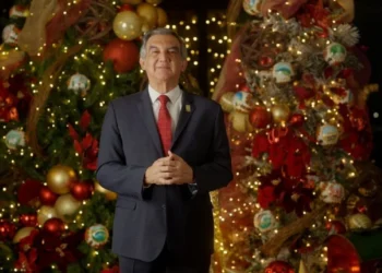 Américo desea feliz navidad a las y los tamaulipecos