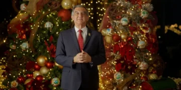 Américo desea feliz navidad a las y los tamaulipecos