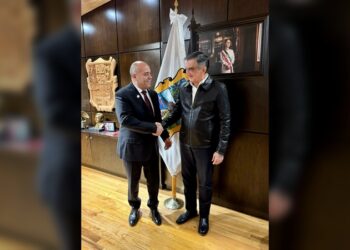 AVA recibe al nuevo Fiscal General de Justicia de Tamaulipas, Jesús Eduardo Govea