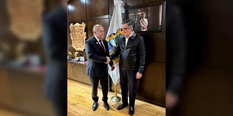 AVA recibe al nuevo Fiscal General de Justicia de Tamaulipas, Jesús Eduardo Govea