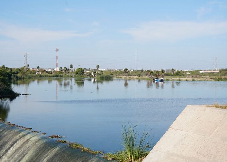 Autoridades de NLD atienden avistamiento de cocodrilo en el Laguito y el Arroyo El Coyote