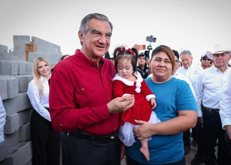 Avanza el programa “Vivienda para el bienestar” en Matamoros