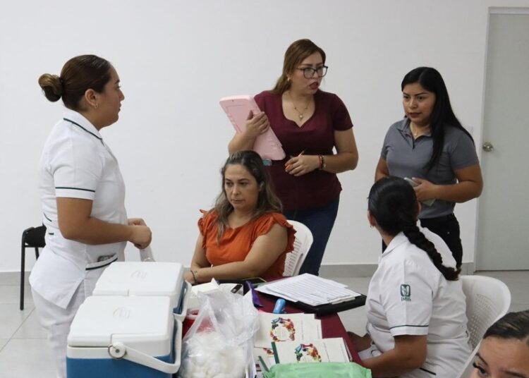 COMAPA Altamira emprende jornada de vacunación