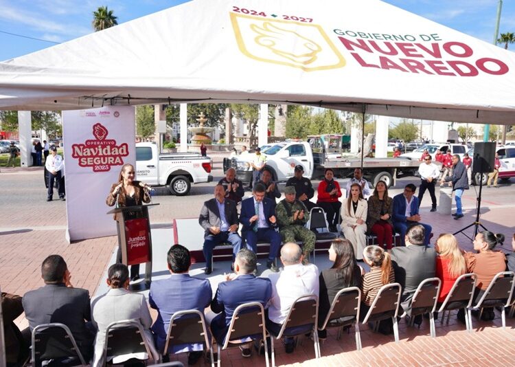 Carmen Lilia pone en marcha el operativo “Navidad Segura 2025”