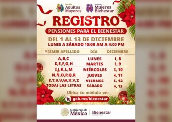 Continúa registro para los programas de ‘Adultos Mayores y Mujeres Bienestar’ en Tamaulipas