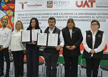Convenio entre SUTSPET y UAT impulsa educación para trabajadores y sus familias